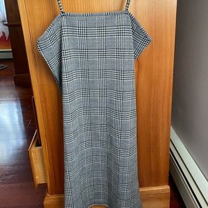 Black and White plaid dress